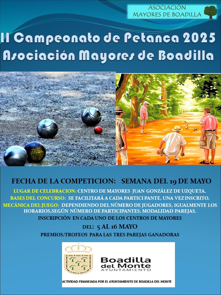 II CAMPEONATO DE PETANCA 2025